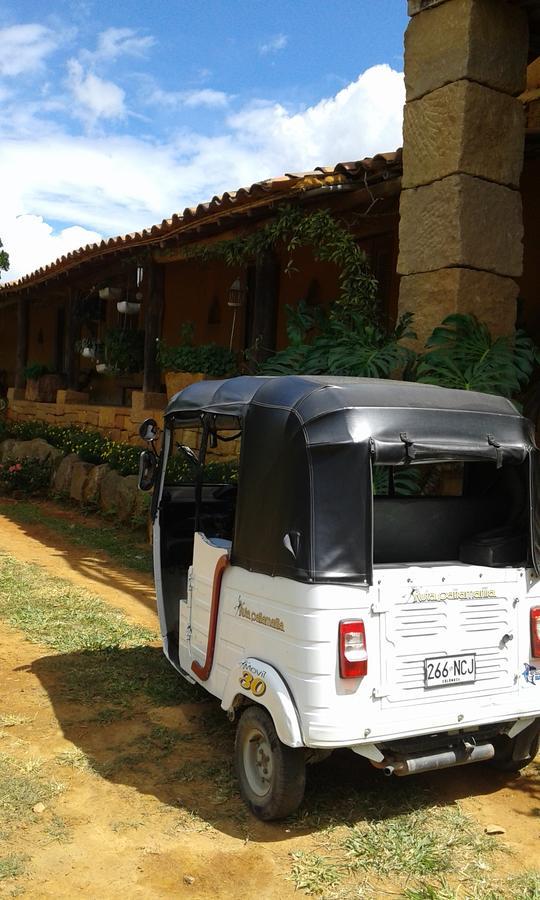 Hotel Casa Mahanaim Barichara Exterior foto